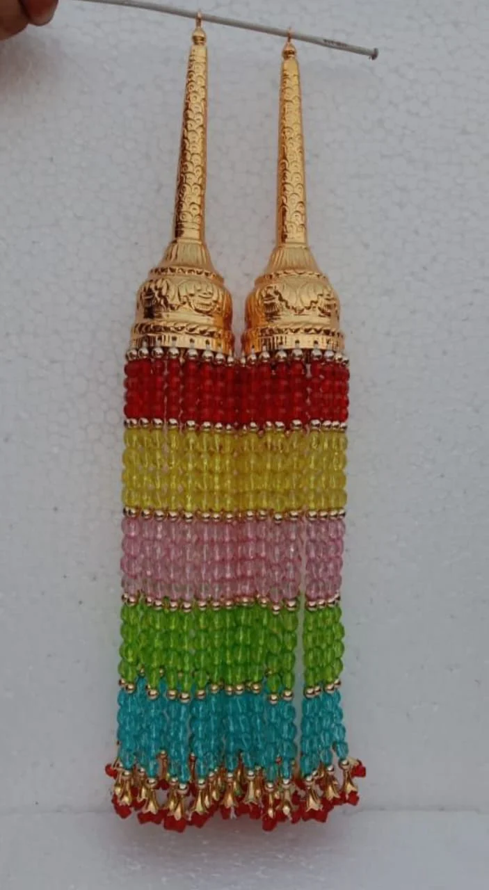 Premium-10-inch-brass-chawar. Hanging Chavar For Temples. Jain Chavar.