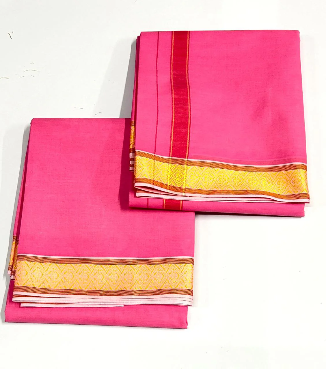 Unstitched Dhoti Dupatta Set - Image 5
