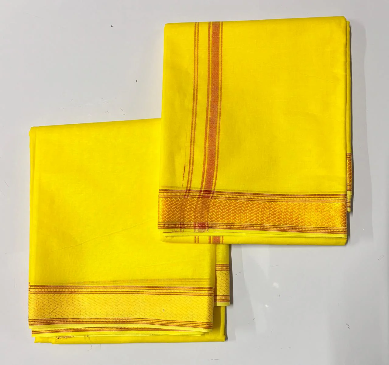 Unstitched Dhoti Dupatta Set - Image 6
